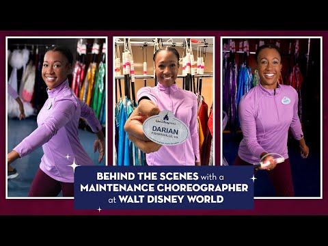 Behind the Scenes with Maintenance Choreographer Darian | Disney Auditions