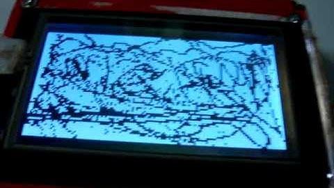 KS0108 GLCD with touchscreen