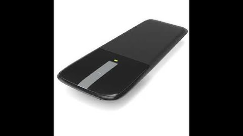 3D Model of the Microsoft Arc Touch Mouse