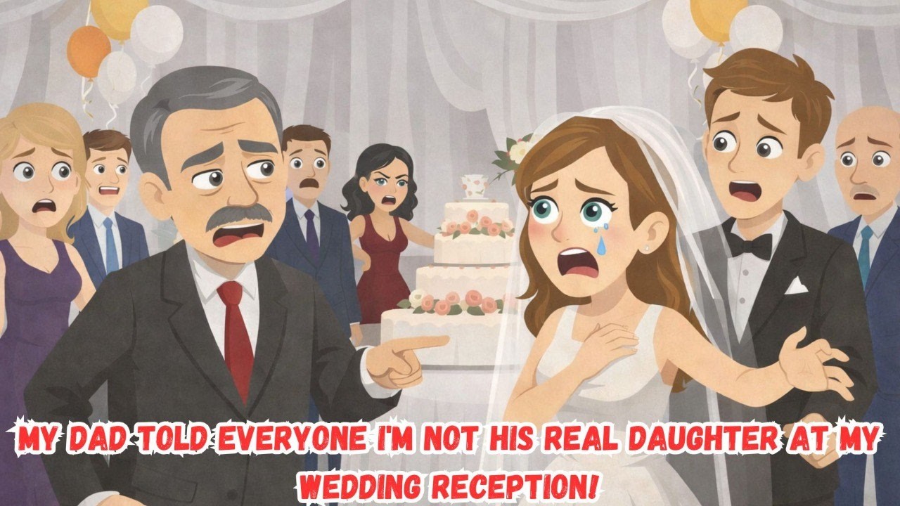 My Dad Told Everyone I'm not His Real Daughter at My Wedding Reception!