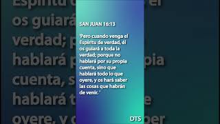 SAN JUAN 16:13 RVR1960 #jesus #verseoftheday #shorts