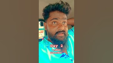 Day 2 challenge 1million subscriber 🥰🥰💯. #1millionsubscribers #1million #shorts #minivlog #lifestyle