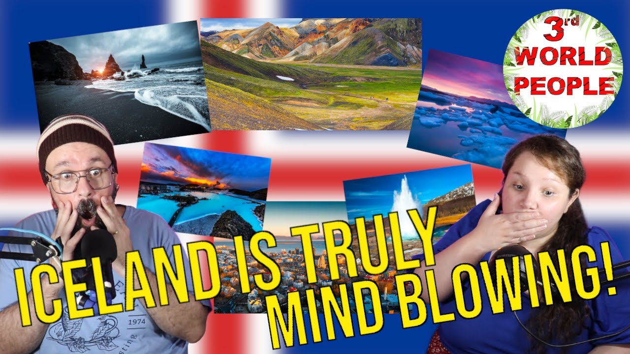 3rd WORLD PEOPLE SEEING ICELAND FOR THE FIRST TIME | ICELAND REACTION