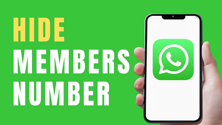 How to Hide Members' Numbers in WhatsApp Group