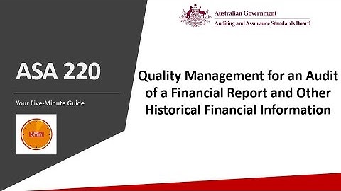 Your 5-minute guide to quality management on an audit engagement