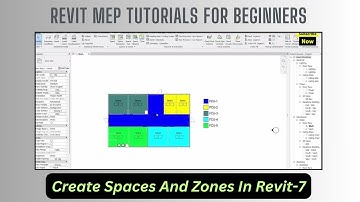 Create Spaces And Zones In Revit | #mep | #revitmep | #revittutorial