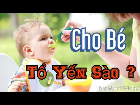 YẾN SÀO CHO BÉ nên chọn loại nào ? Tổ Yến có tốt cho bé hay không ?