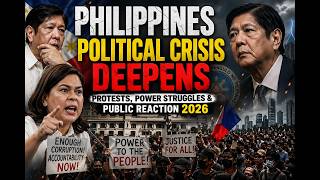 Philippines Political Crisis Deepens | Protests, Power Struggles & Public Reaction 2026