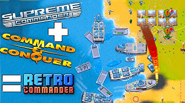 Retro Commander - RTS like C&C with elements from Supreme Commander | Free on Steam