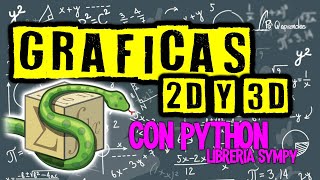 Gráficas en 2D y 3D con Python (Sympy)