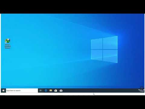 With html and css windows 10 desktop screen