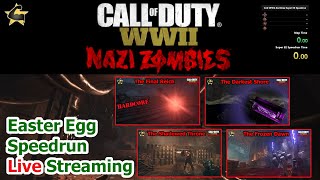 WW2 Zombies Super EE Speedrun solo daily attempt (with consumables)