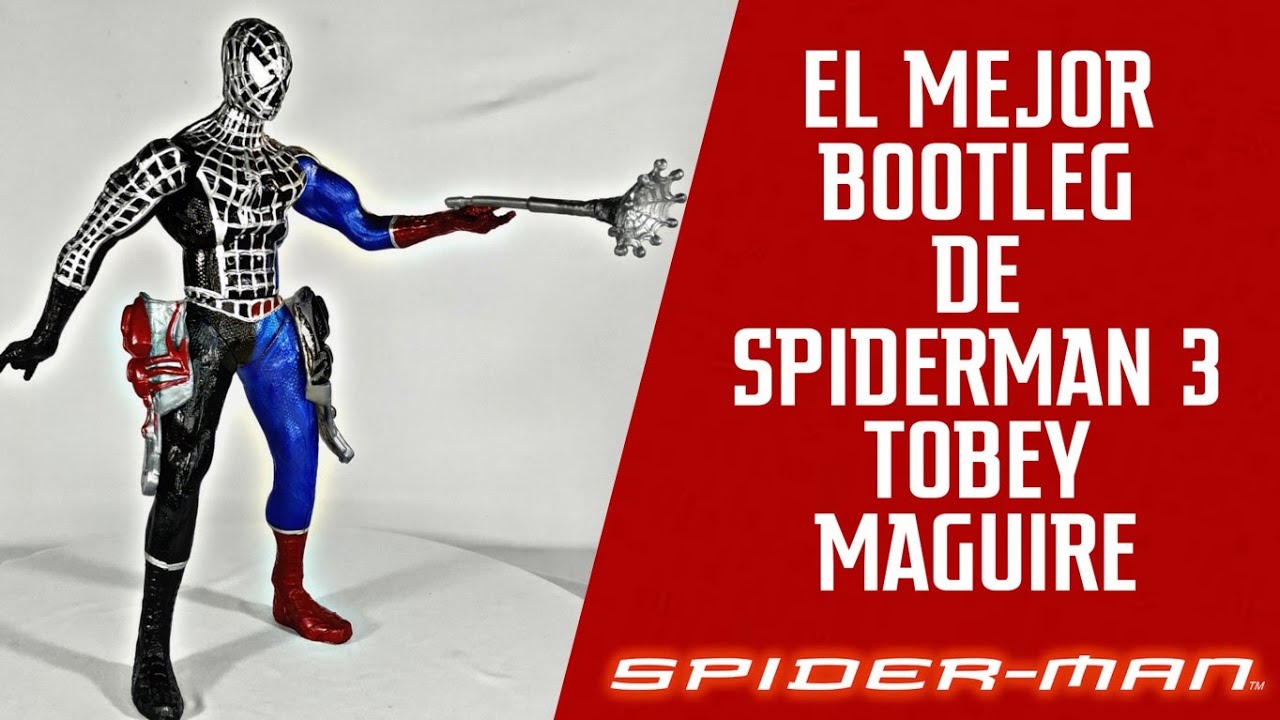 SPIDERMAN TOBEY MAGUIRE / BOOTLEG MEXICANO / REVIEW UNBOXING / NO WAY HOME  / STREET PLAY - YouTube