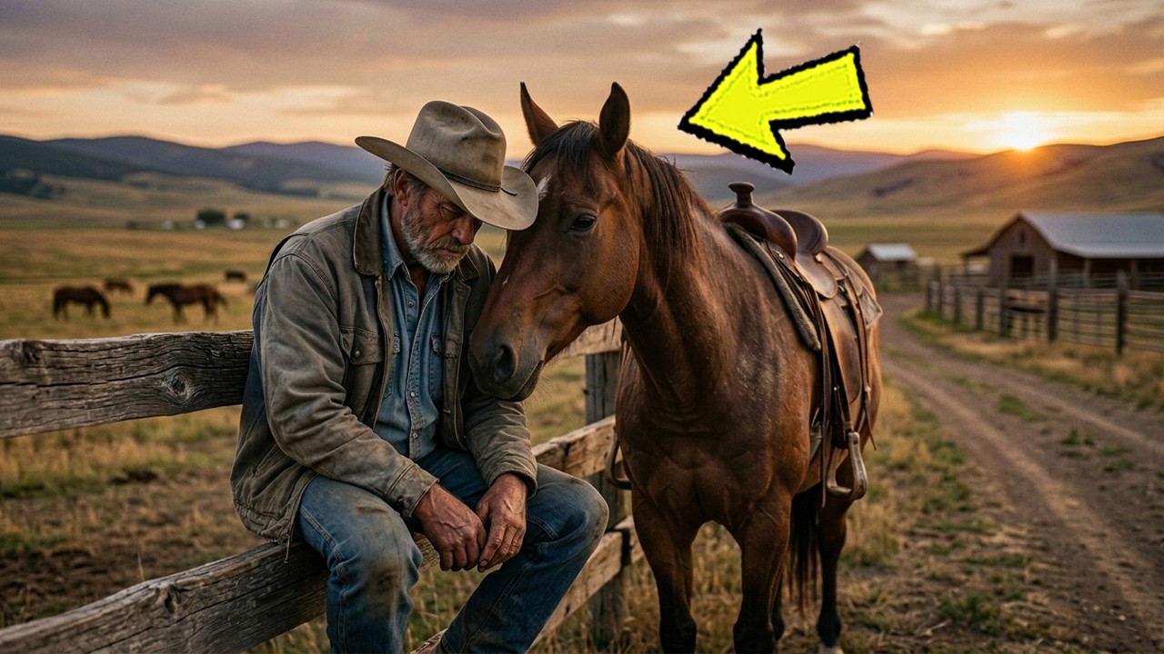 Bankrupt Rancher Had One Hope Left—His Loyal Horse - YouTube