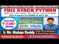FULL STACK PYTHON Online Training @ DURGASOFT