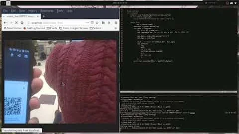 QR&D - Flask Streaming OpenCV video