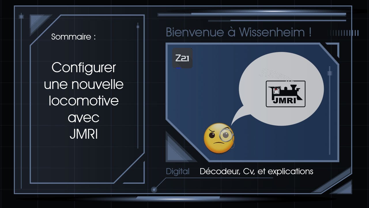 Jmri Loco Roster Live ! Digital - Configurer une nouvelle Locomotive avec JMRI - YouTube