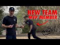 What’s in his bag?! | Practicing with brand new Team MVP player Calvin Lonnquist | Olympus Disc Golf