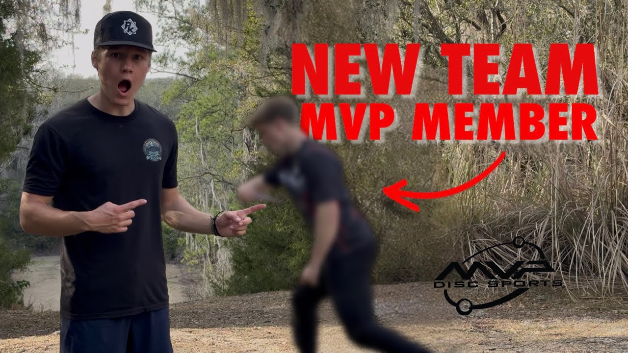 What’s in his bag?! | Practicing with brand new Team MVP player Calvin Lonnquist | Olympus Disc Golf