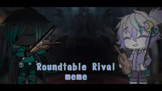 Roundtable Rival meme/Undertale AU/ Nightmare Sans/ my au