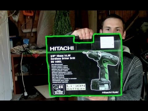 Шуруповёрт Hitachi DS 14DCL(Cordless Screwdriver Hitachi DS 14DCL)