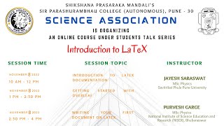 Introduction to LaTeX- Day 2