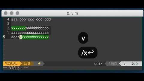vim: yank a region + cursor position