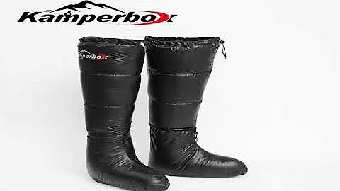 A must-have product! Kamperbox Camping Down Socks Down Booties Sleeping Bag Socks Down Boots Campi
