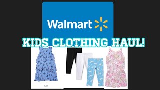 WALMART HAUL MY 9 YR OLD DAUGHTERS SUMMER CLOTHING HAUL - CUTE AND INEXPENSIVE
