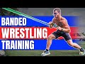 Wrestling Drills with Resistance Bands | NO WEIGHTS NEEDED!