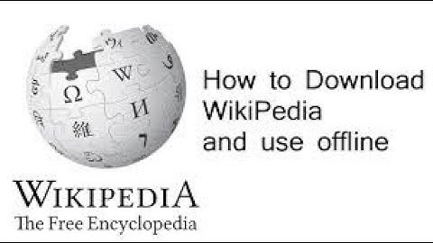 How to download Wikipedia offline ✔