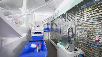 Ward dispensing, hospital, mail-order and community pharmacy - with CONSIS robotic systems