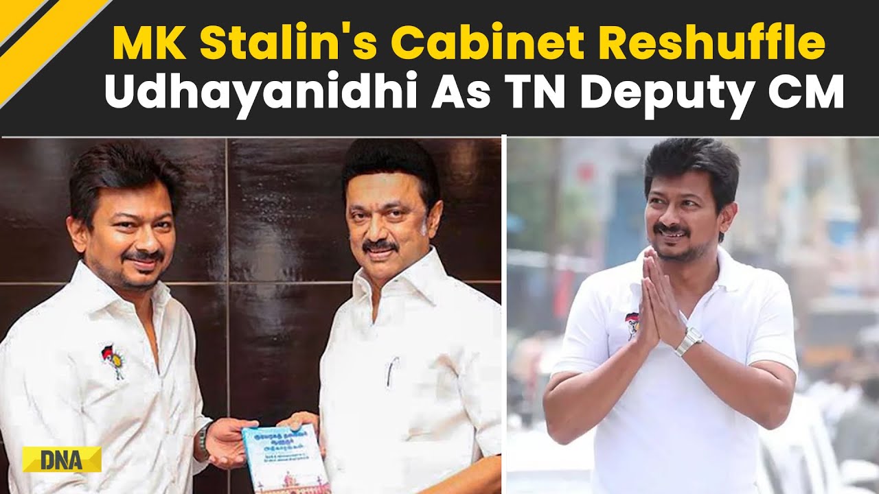 Tamil Nadu Cabinet Reshuffle: MK Stalin’s Son Udhayanidhi As TN Deputy ...