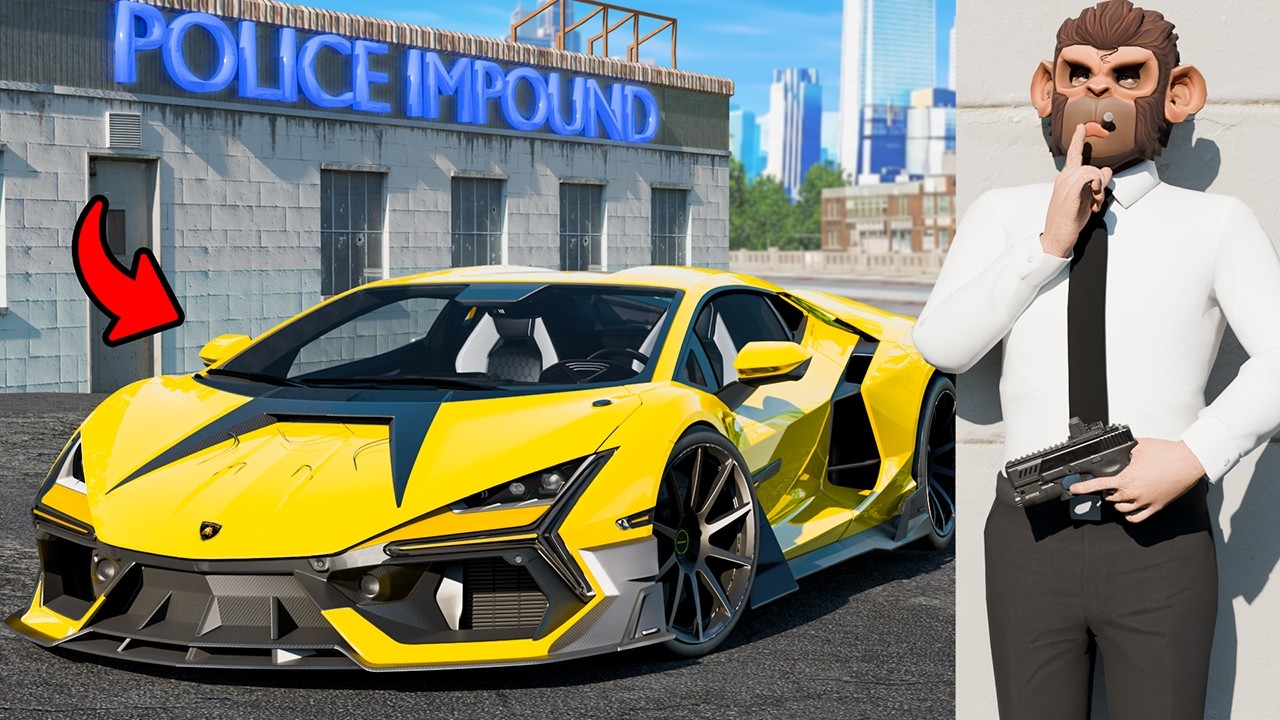 Stealing Impound Hypercars from Police sa GTA 5