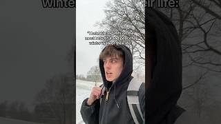 “I hate winter”
