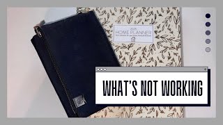 What's Not Working | 2025 Planner Lineup