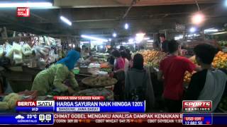 harga sayuran di kota kembang melonjak