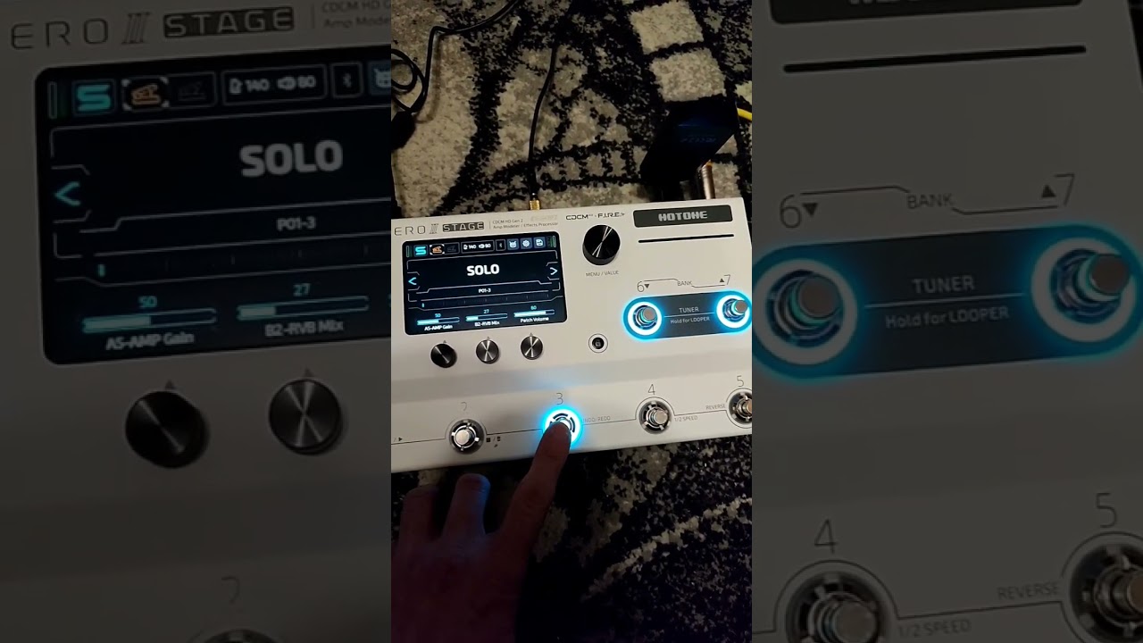 Hotone Ampero ii Stage проблема