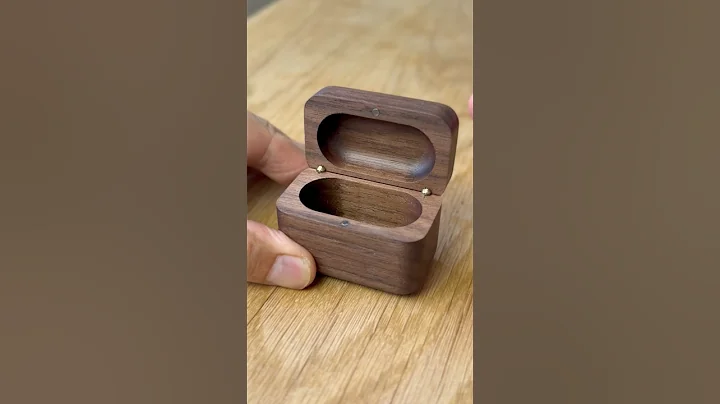 How to Make a Tiny Wooden Box #shorts #woodworking #diy
