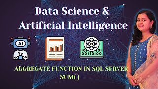 AGGREGATE FUNCTION SUM( ) IN SQL SERVER LECTURE 34 #sql #sqlserver #datanalysis  #itsector