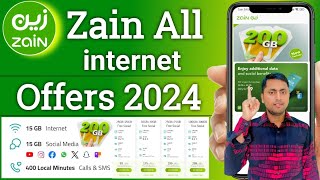 Zain internet package 2024 | How to Register Zain App | Zain shabab package 59 screenshot 2