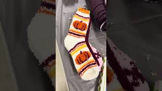 Autumn Pumpkin Socks And Pairs Of Socks 1/17/26