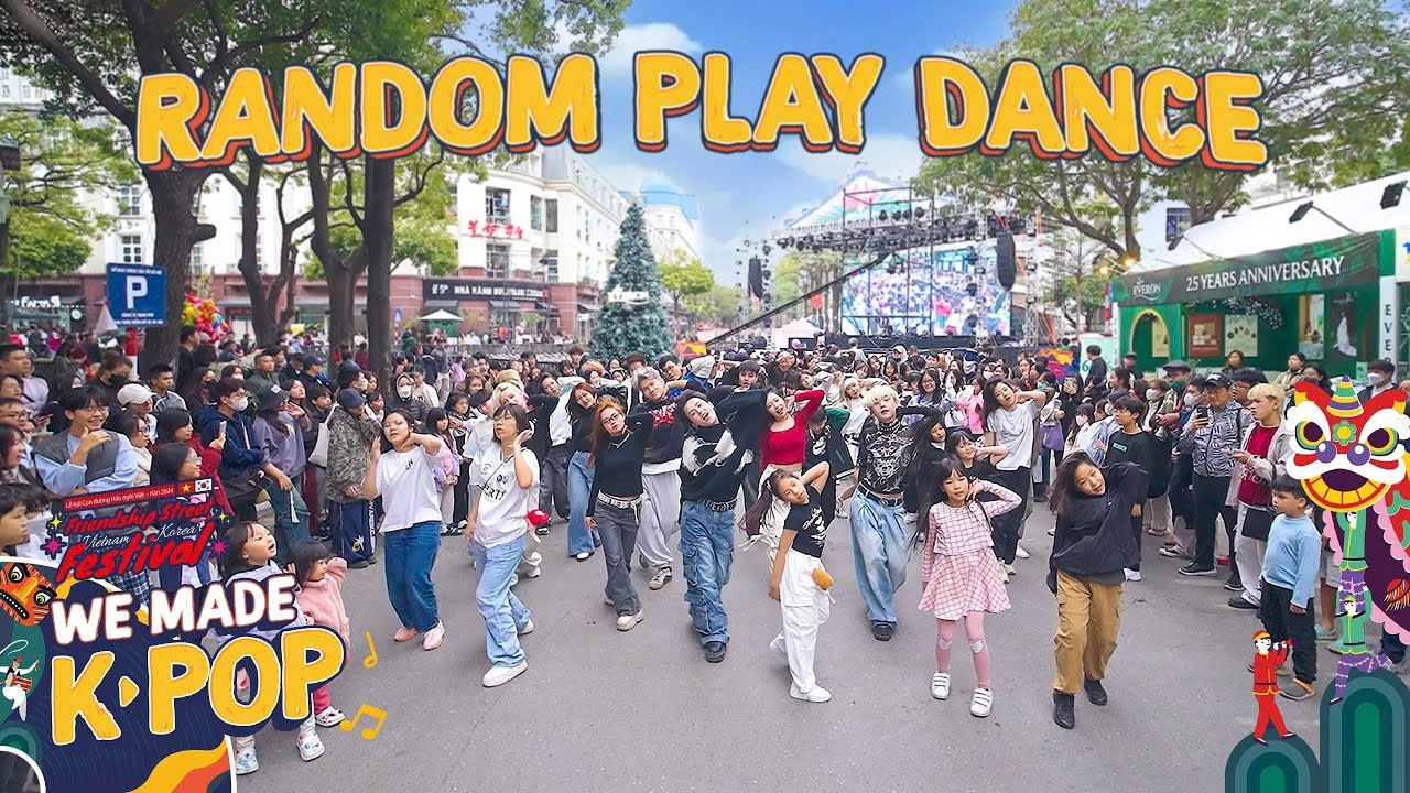 [KPOP IN PUBLIC] WE MADE KPOP RANDOM PLAY DANCE in My Dinh | 하노이의 무작위 댄스 | By MAD-X