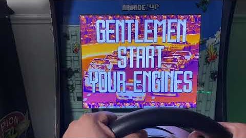 Arcade1up Rampage Racing PC mod