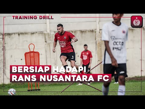 Persija Matangkan Strategi Jelang Hadapi RANS Nusantara FC | Training Drill