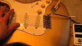 How to intonate your guitar the right way