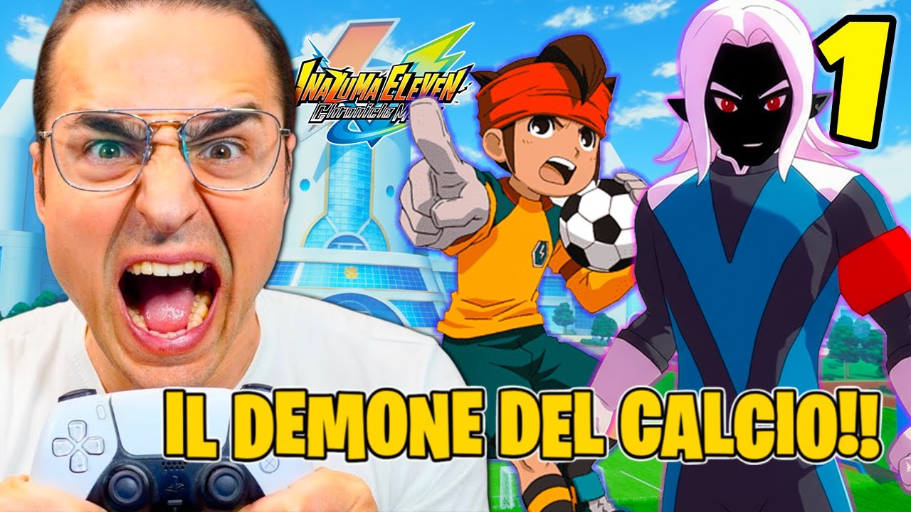🔥 TUBER !! Il DEMONE del Calcio !! Inazuma Eleven Victory Road Chronicle !! Gameplay ITA Ep.01