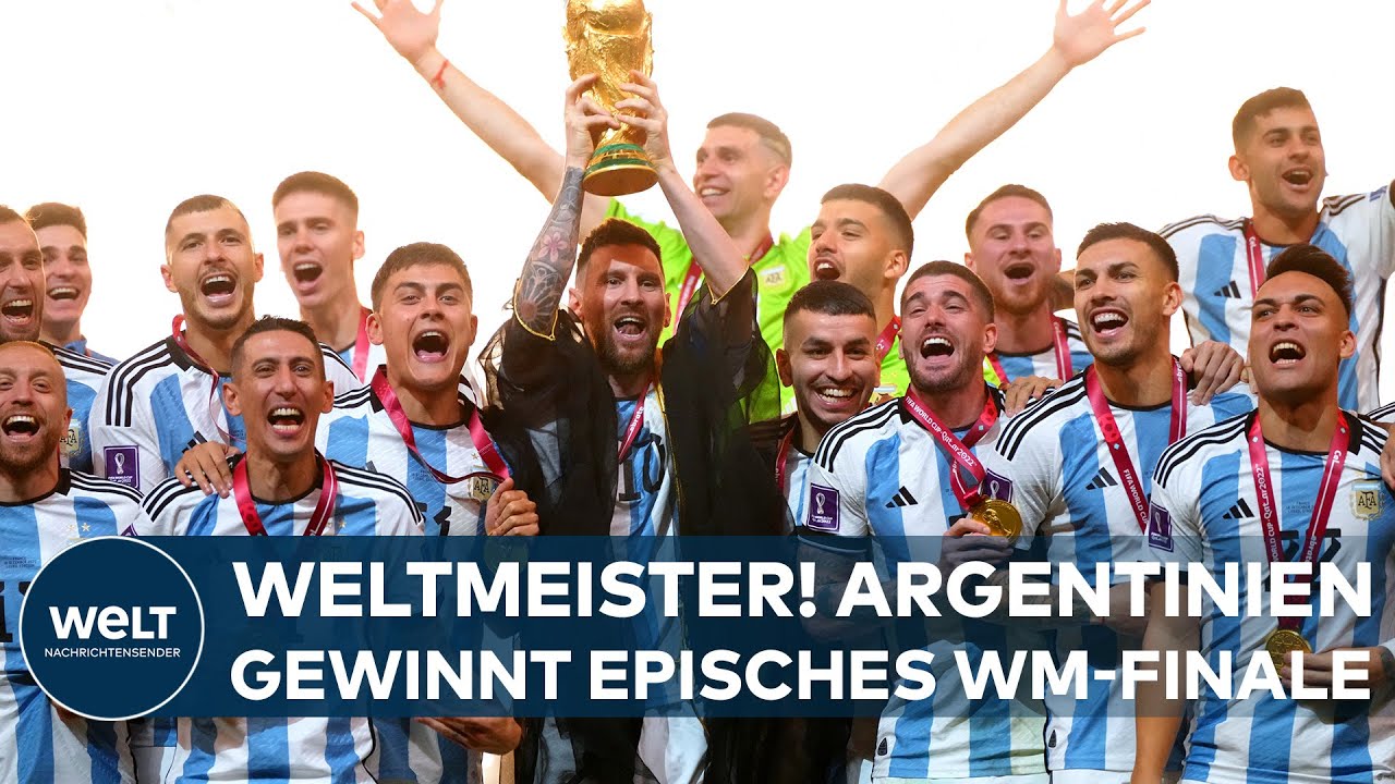 ARGENTINIEN IST WELTMEISTER Lionel Messi gewinnt episches WM-Finale gegen Frankreich