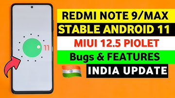 Redmi Note 9 Pro/Max New Update Android 11😱| Redmi Note 9 MIUI 12.5 | #RedmiNote9ProMax #Android11