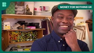Vintage Suitcase and 1950s Armchair Transformation | Money For Nothing UK
